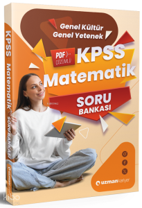 Uzman Kariyer Yayınları 2026 KPSS Matematik Soru Bankası Çözümlü