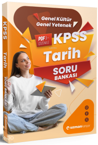 Uzman Kariyer Yayınları 2026 KPSS Tarih Soru Bankası Çözümlü