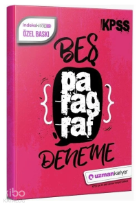 Uzman Kariyer Yayınları KPSS Paragraf 5 Deneme
