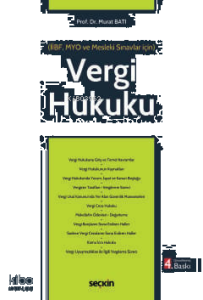 Vergi Hukuku (MYO)