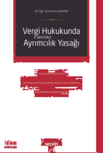 Vergi Hukukunda Ayrımcılık Yasağı