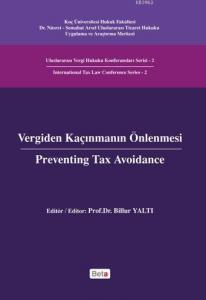 Vergiden Kaçınmanın Önlenmesi; Preventing Tax Avoidance