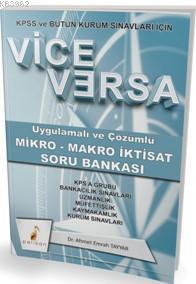 VİCE VERSA Uygulamalı ve Çözümlü Mikro-Makro İktisat Soru Bankası