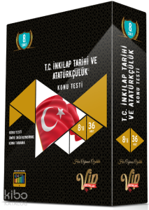 Vip 8. Sınıf Tc İnkilap Tarihi ve Atatükçülük  Konu Testi