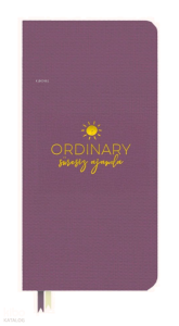 Vivago Art Ordinary Süresiz Ajanda - Mor  (Keten)
