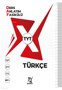 X Yayıncılık TYT Türkçe Ders Anlatım Fasikülü (DAF)