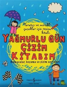 Yağmurlu Gün Çizim Kitabım Bulmacalar, boyama ve çizim sayfaları