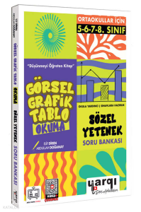 Yargı Ders Arkadaşım Ortaokullar İçin Görsel Grafik Tablo Okuma Sözel Yetenek Soru Bankası
