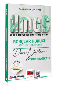 Yargı Yayınevi 2025 Hukuk Mesleklerine Giriş Sınavı Borçlar Hukuku Genel ve Özel Hükümler Ders Notları & Soru Bankası