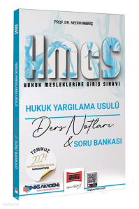 Yargı Yayınevi 2025 Hukuk Mesleklerine Giriş Sınavı Hukuk Yargılama Usulü Ders Notları & Soru Bankası