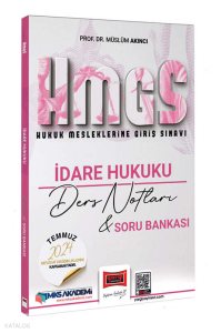 Yargı Yayınevi 2025 Hukuk Mesleklerine Giriş Sınavı İdare Hukuku Ders Notları & Soru Bankası