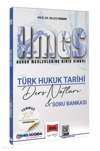 Yargı Yayınevi 2025 Hukuk Mesleklerine Giriş Sınavı Türk Hukuk Tarihi Ders Notları & Soru Bankası