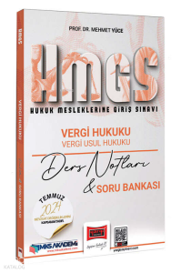 Yargı Yayınevi 2025 Hukuk Mesleklerine Giriş Sınavı Vergi Hukuku - Vergi Usul Hukuku Ders Notları & Soru Bankası