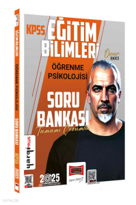 Yargı Yayınevi 2025 KPSS Eğitim Bilimleri Tamamı Çözümlü Öğrenme Psikolojisi Soru Bankası