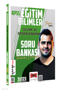 Yargı Yayınevi 2025 KPSS Eğitim Bilimleri Tamamı Çözümlü Ölçme ve Değerlendirme Soru Bankası
