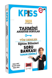 Yargı Yayınları 2024 KPSS Eğitim Bilimleri Anahtar Serisi Tahmini Anahtar Sorular Soru Bankası