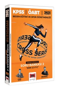 Yargı Yayınları 2024 ÖABT Beden Eğitimi ve Spor Öğretmenliği Cross Serisi "Zor Seviye" Soru Bankası 2