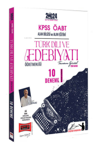 Yargı Yayınları 2024 ÖABT Türk Dili ve Edebiyatı Tamamı Çözümlü 10 Deneme Sınavı