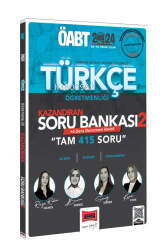 Yargı Yayınları 2024 ÖABT Türkçe Öğretmenliği Kazandıran Soru Bankası 2
