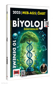Yargı Yayınları 2025 MEB AGS ÖABT Biyoloji Öğretmenliği 10 Deneme