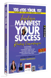 Yargı Yayınları 2025 YDS eYDS YÖKDİL YDT İngilizce Manifest Your Success Reading Comprehension Soru Bankası (Modüle 2)