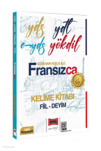 Yargı Yayınları 2025 YDS YDT E-YDS YÖKDİL Gökhan Hoca İle Fransızca Kelime Kitabı Fiil-Deyim