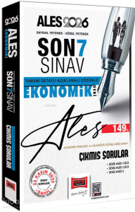Yargı Yayınları 2026 ALES Sayısal-Sözel Yetenek Son 7 Sınav Çıkmış Sorular (Ekonomik Seri)