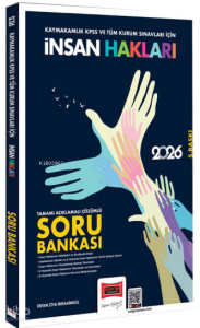 Yargı Yayınları 2026 Kaymakamlık KPSS ve Tüm Kurum Sınavları İçin İnsan Hakları Soru Bankası