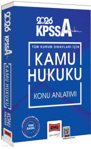 Yargı Yayınları 2026 KPSS-A Grubu Tüm Kurum Sınavları İçin Kamu Hukuku Konu Anlatımı