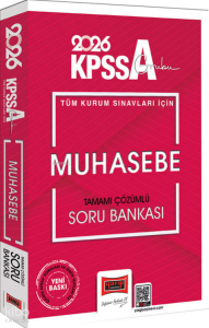 Yargı Yayınları 2026 KPSS-A Grubu Tüm Kurum Sınavları İçin Muhasebe Tamamı Çözümlü Soru Bankası