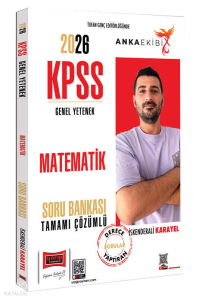 Yargı Yayınları 2026 KPSS Anka Ekibi Genel Yetenek Tamamı Çözümlü Matematik Soru Bankası