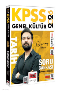 Yargı Yayınları 2026 KPSS Genel Kültür Tamamı Çözümlü Tarih Soru Bankası