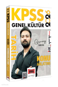 Yargı Yayınları 2026 KPSS Genel Kültür Tarih Konu Anlatımı