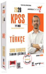 Yargı Yayınları 2026 KPSS TYT MSÜ Anka Ekibi Tamamı Çözümlü Türkçe Soru Bankası