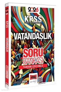 Yargı Yayınları 2026 KPSS ve Diğer Tüm Sınavlara Yönelik Tamamı Çözümlü Vatandaşlık Soru Bankası