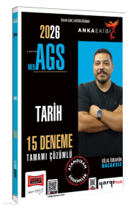 Yargı Yayınları 2026 MEB-AGS Anka Ekibi Tarih Tamamı Çözümlü 15 Deneme