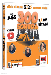 Yargı Yayınları 2026 MEB-AGS Eğitim Bilimleri ve Mevzuat Bilgisi 300 Soruda Youtube Çözümlü Kamp Kitabı