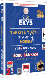 Yargı Yayınları 2026 MEB EKYS Türkiye Yüzyılı Maarif Modeli Video Ders Notları ve Soru Bankası