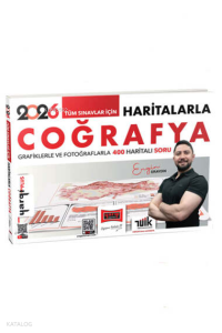 Yargı Yayınları 2026 Tüm Sınavlar İçin Haritalarla Coğrafya Grafiklerle ve Fotoğraflarla 400 Haritalı Soru