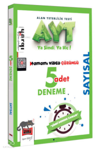 Yargı Yayınları AYT Sayısal Tamamı Video Çözümlü 5 Deneme