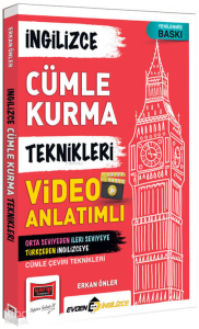 Yargı Yayınları İngilizce Cümle Kurma Teknikleri Video Anlatımlı