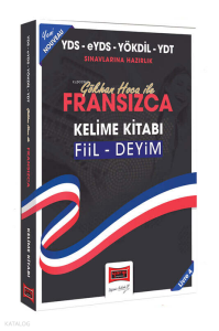 Yargı Yayınları YDS eYDS YÖKDİL YDT Gökhan Hoca İle Fransızca Kelime Kitabı (Fiil - Deyim)