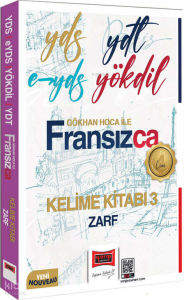 Yargı Yayınları YDS YDT E-YDS YÖKDİL Fransızca Kelime Kitabı 3 Zarf