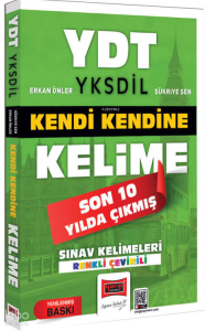 Yargı Yayınları YDT YKSDİL Kendi Kendine Kelime Son 10 Yılda Çıkmış Sınav Kelimeleri Renkli Çevirili