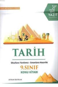 Yazıt Yayınları 9. Sınıf Tarih Konu Kitabı Yazıt