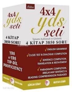 YDS 4x4 Tamamı Çözümlü Soru Bankası Seti 2016
