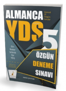 YDS Almanca Özgün 5 Deneme Sınavı