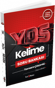 YDS Kelime Tamamı Çözümlü Soru Bankası 2022