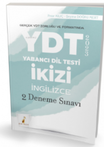 YDT İkizi İngilizce 2 Deneme Sınavı