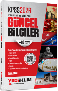 Yediiklim Yayıncılık ( 2026 KPSS Kendini Yenileyen Güncel Bilgiler + 10 Deneme İlaveli